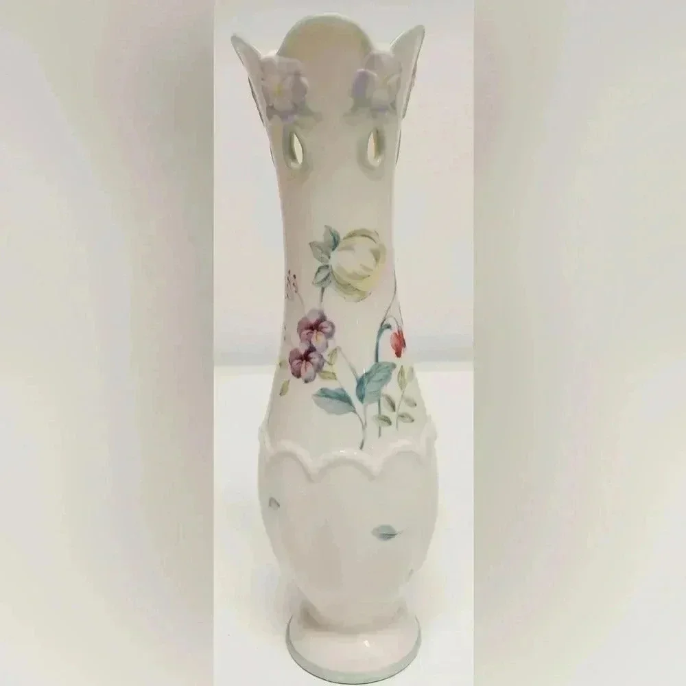 Lenox Vintage Small Bud Vase Spring Garden Flower Vase